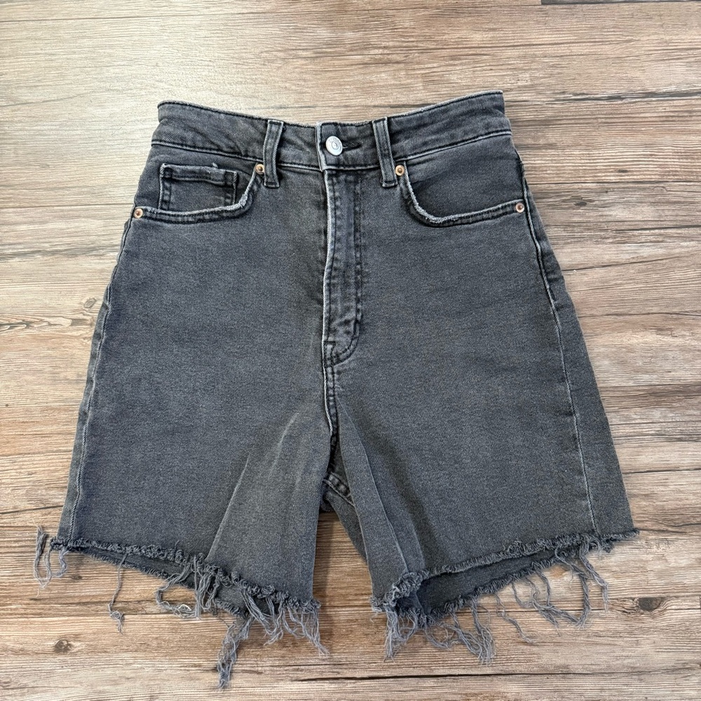 H&M High Waisted Jean Shorts